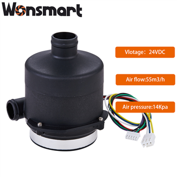 מפוח DC ללא מברשות עם מנהל התקן PWM או 0~5V בקרת מהירות